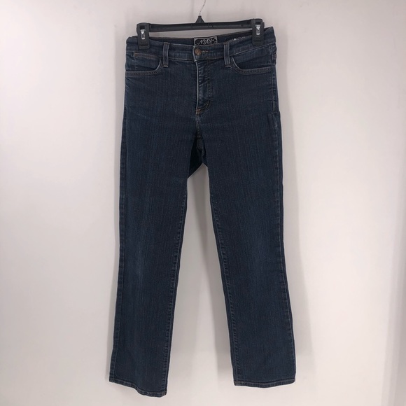NYDJ Jeans high waisted straight stretch size 2P - Picture 1 of 8